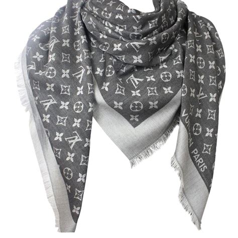 louis vuitton scarf black|More.